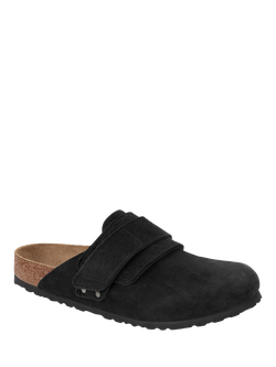 Birkenstock Nagoya Nubuck Clogs, Black - view 2, Black