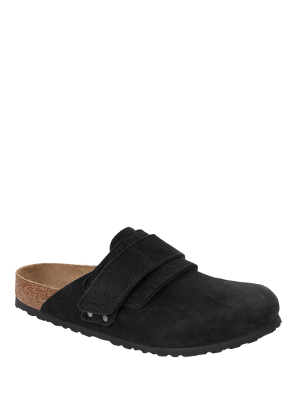 Birkenstock Nagoya Nubuck Clogs, Black - view 2, Black