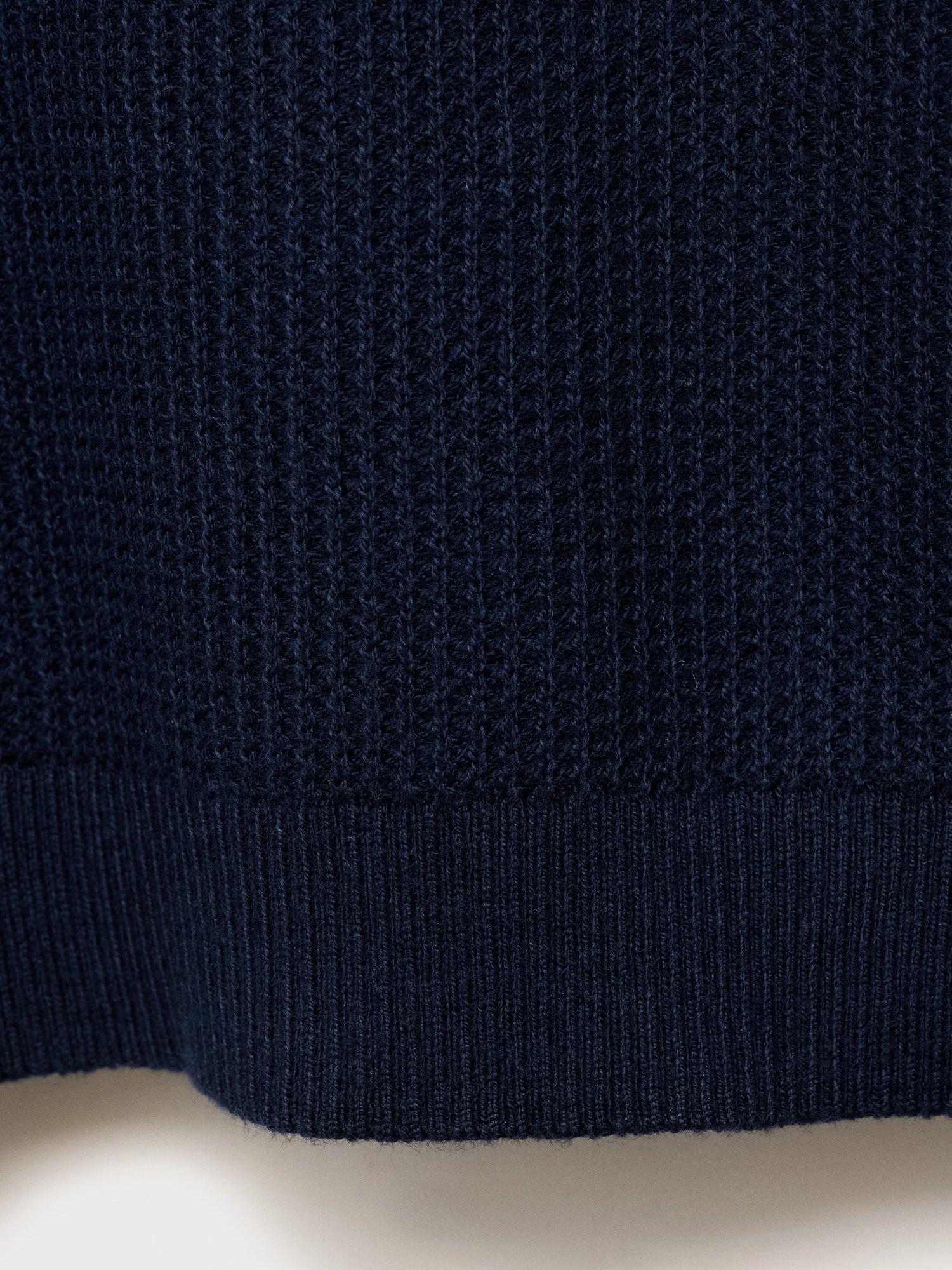 Product image 5 of 5, which shows Mango Kids' Toni Jumper, Navy, 5-6 years