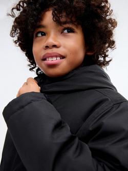 Mango Kids' Alberto Utility Coat - view 2, Black