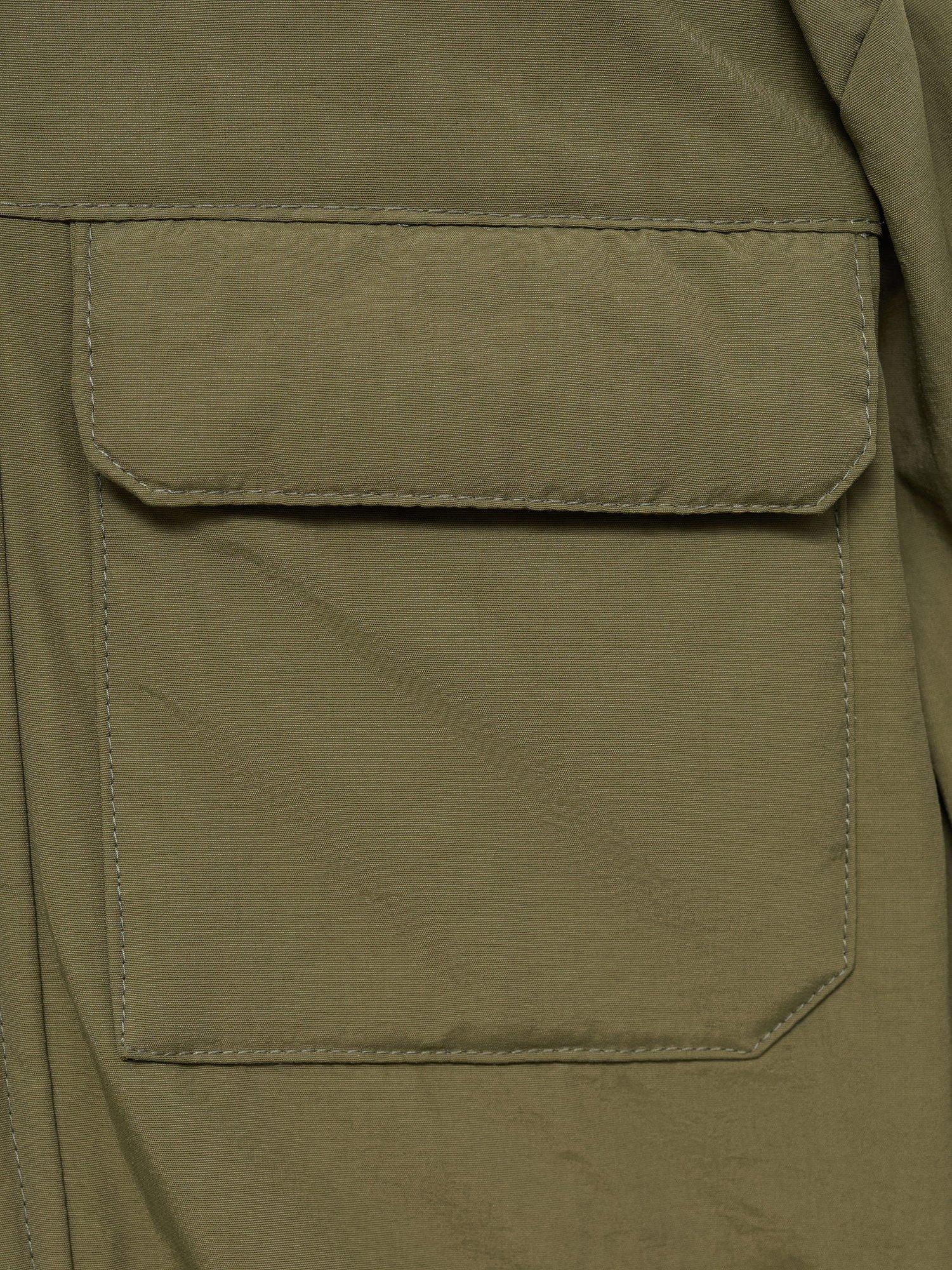 Product image 3 of 4, which shows Mango Kids' Fernando Parka Jacket, Khaki, 10 years