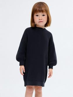 Mango Kids' Saskib Jumper Dress, Navy, Navy