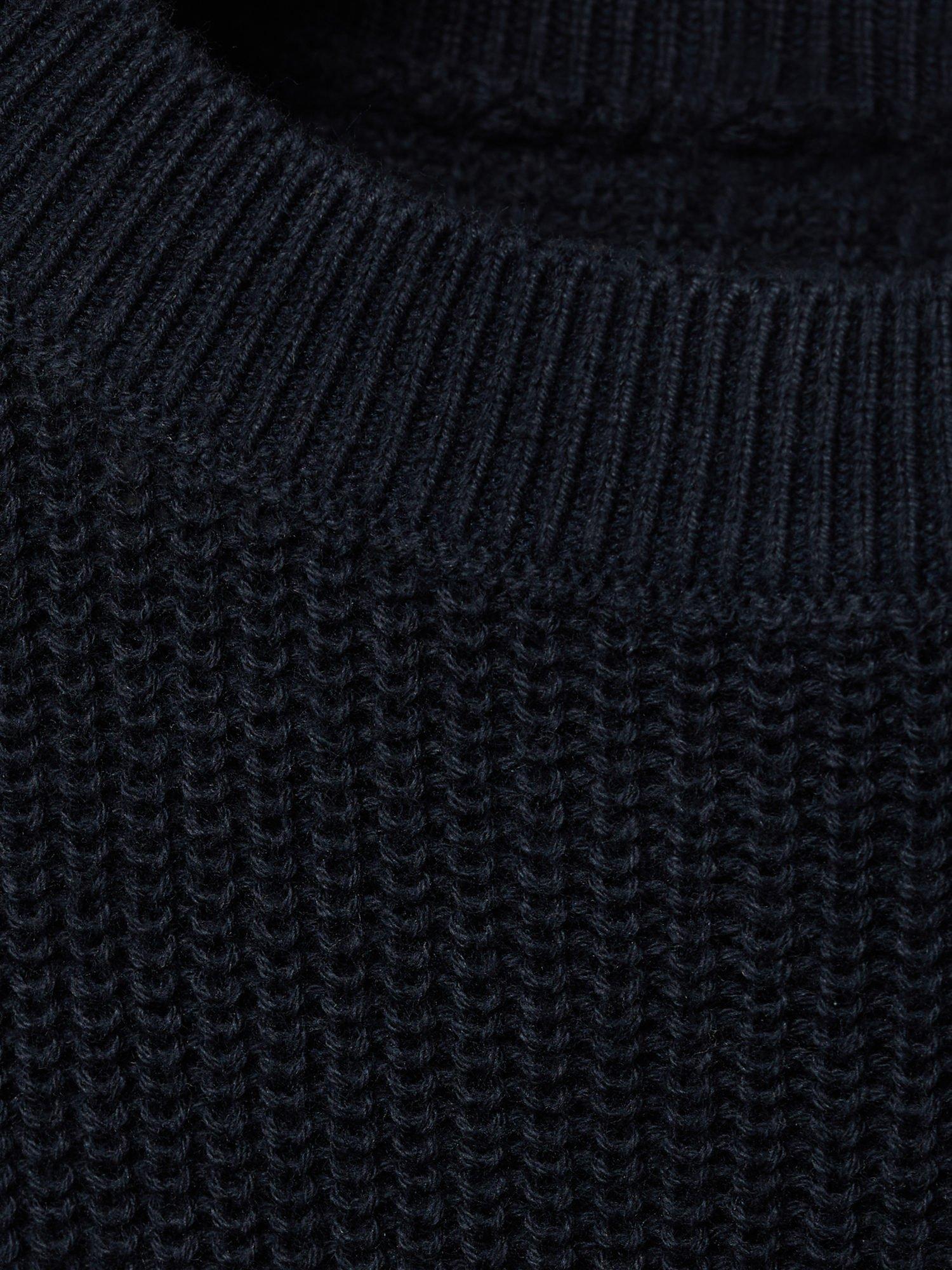 Product image 5 of 7, which shows Mango Kids' Saskib Jumper Dress, Navy, 4-5 years