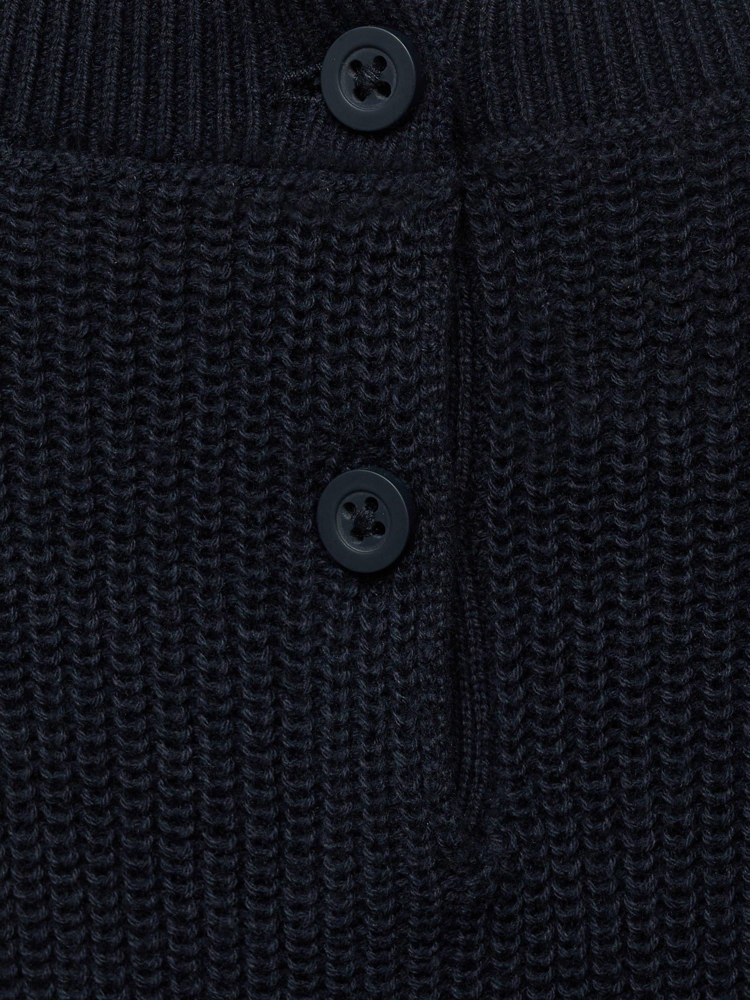 Product image 7 of 7, which shows Mango Kids' Saskib Jumper Dress, Navy, 4-5 years