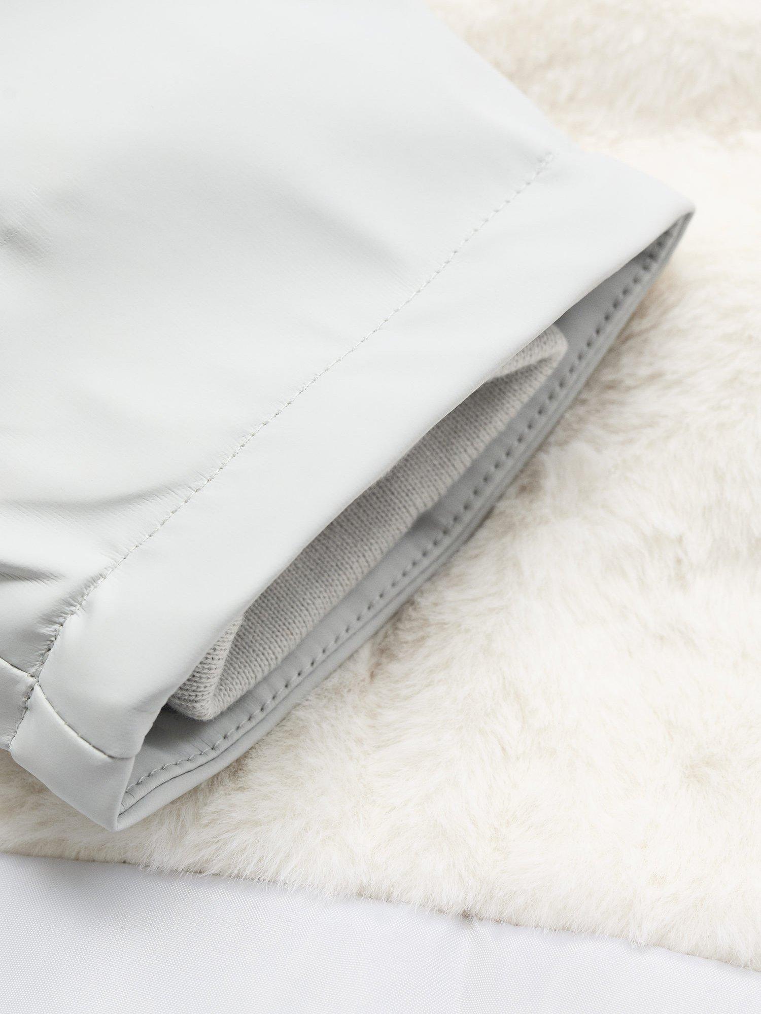 Product image 5 of 7, which shows Mango Kids' Snow Coat, Pale Blue, 6 years