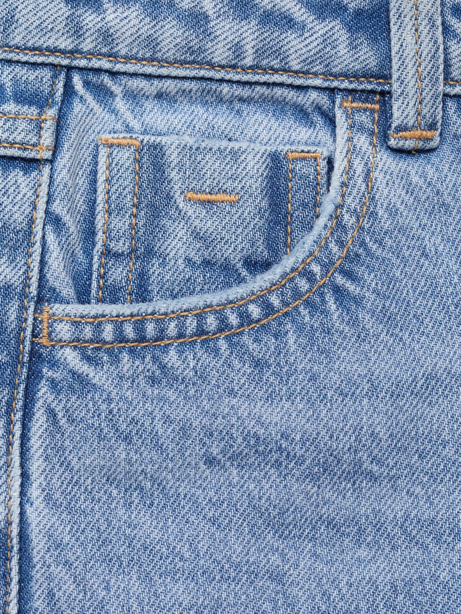 Product image 5 of 7, which shows Mango Kids' Star Jeans, Open Blue, 11 years