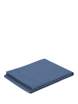 Piglet in Bed Linen Blend Flat Sheet - view 2, Blueberry