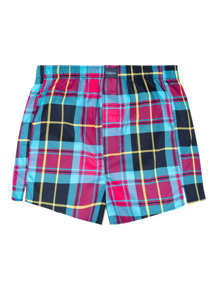 OddBalls Tartan Loose Fit Boxers, Multi, Multi