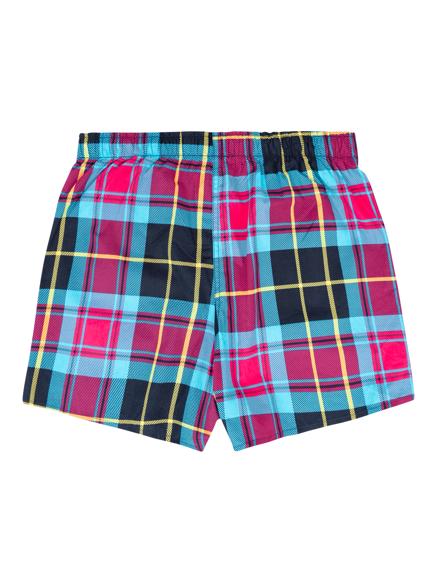 Product image 2 of 5, which shows OddBalls Tartan Loose Fit Boxers, Multi, S