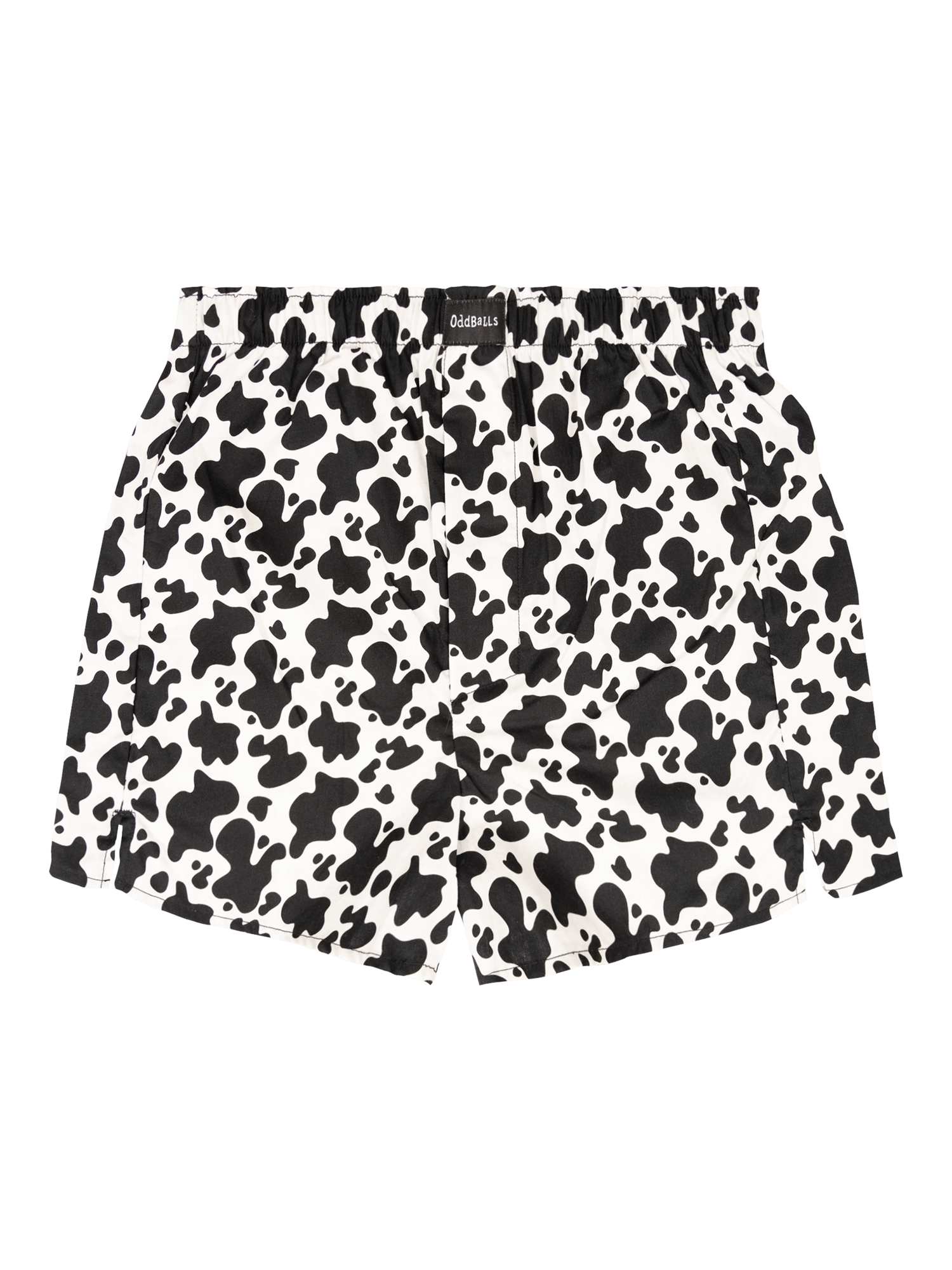 Product image 1 of 5, which shows OddBalls Fat Cow Loose Fit Boxers, Multi, S