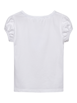 Trotters Kids' Liberty Capel Flag Short Sleeve T-Shirt, White - view 2, White