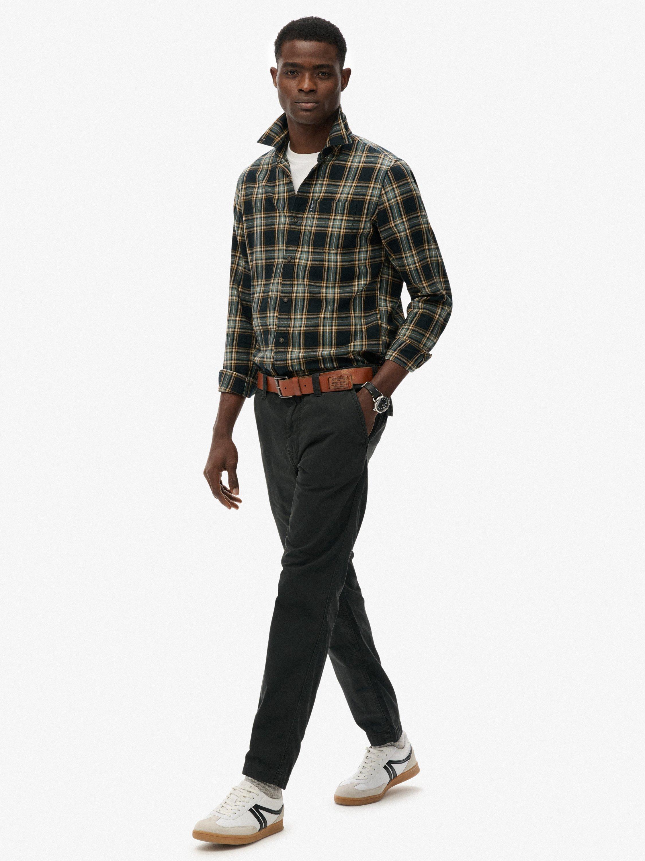 Product image 3 of 6, which shows Superdry Tapered Fit Jeans, Washed Black, W33/L30