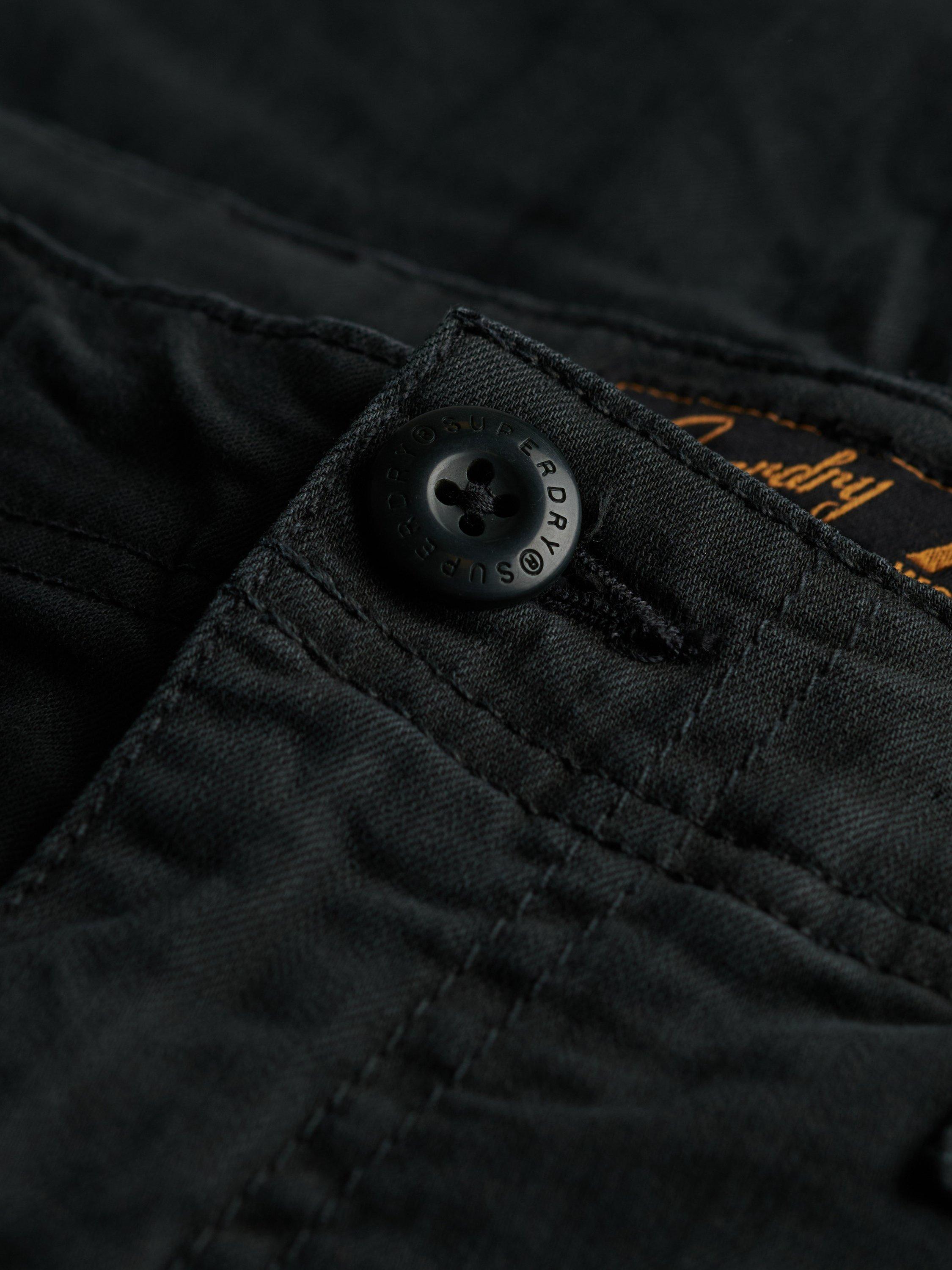 Product image 6 of 6, which shows Superdry Tapered Fit Jeans, Washed Black, W33/L30