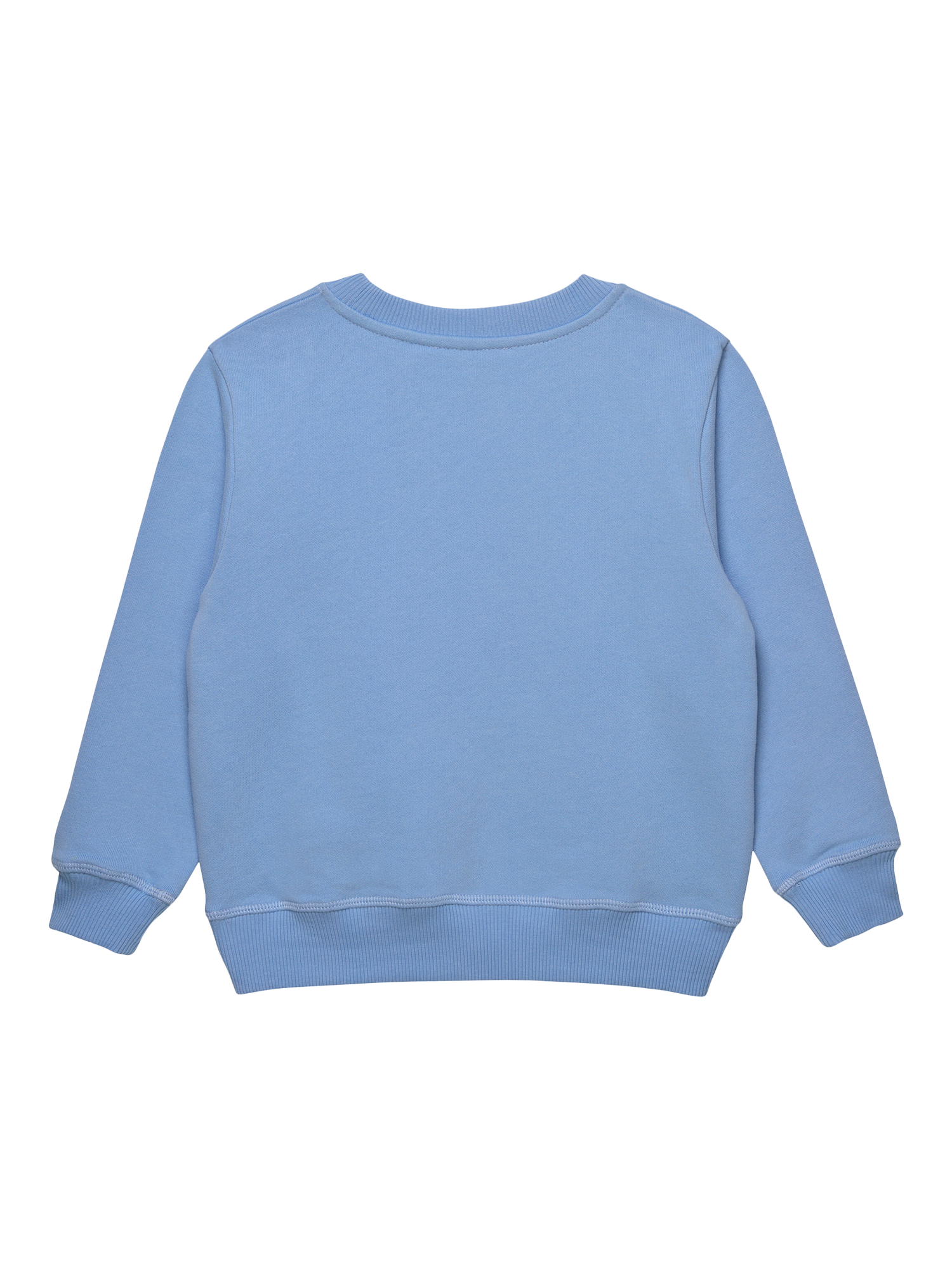 Product image 2 of 2, which shows Trotters Kids' Strawberry Thief Jumper, Blue, 2-3 years