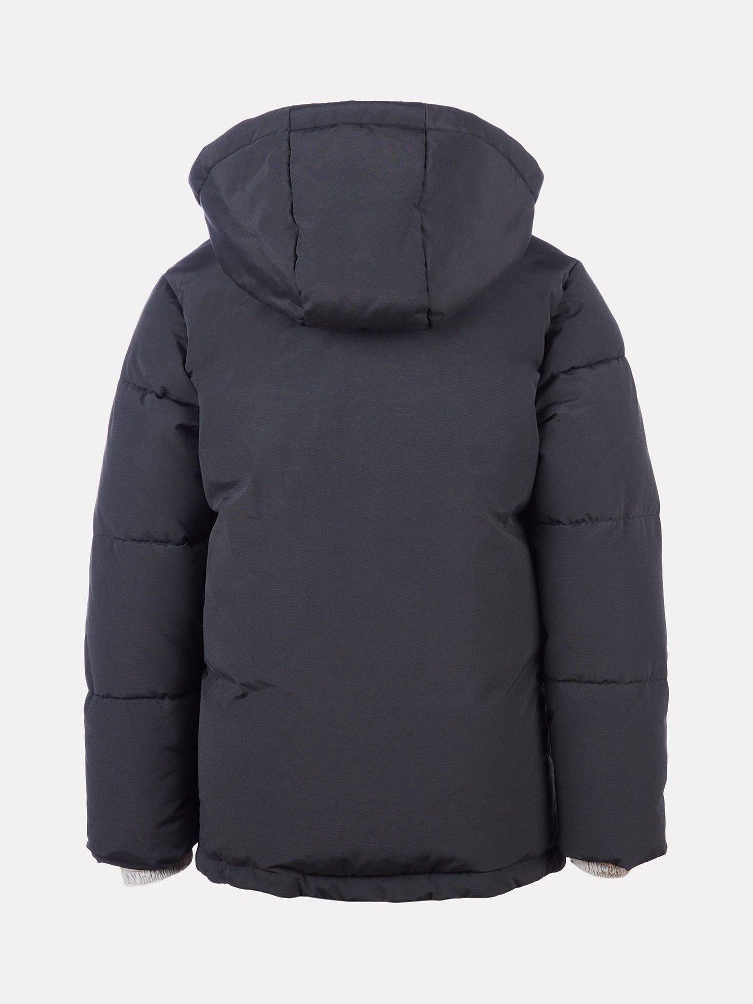 Product image 9 of 11, which shows New Balance Kids' Wadded Puffer Coat, Nb Caviar, 7-8 years