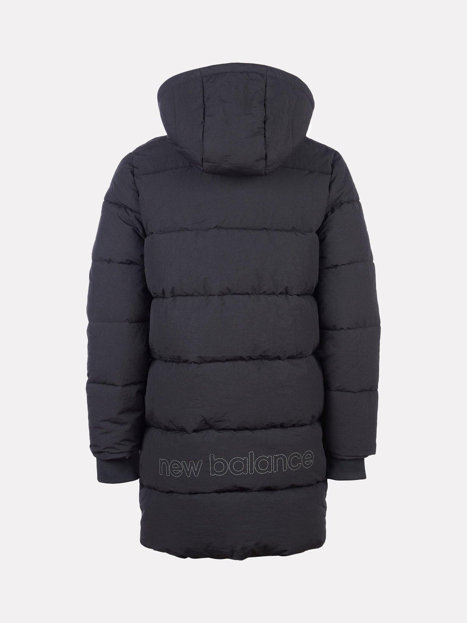 Product image 3 of 6, which shows New Balance Kids' Wide Baffle Puffer Jacket, Black, 7-8 years