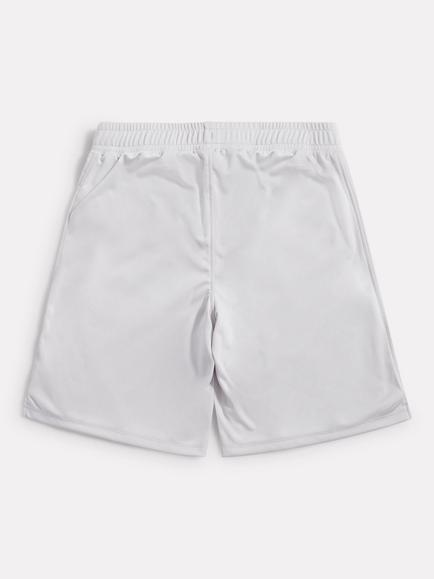 New Balance Kids' Football Shorts, Grey Matter - view 2, Grey Matter