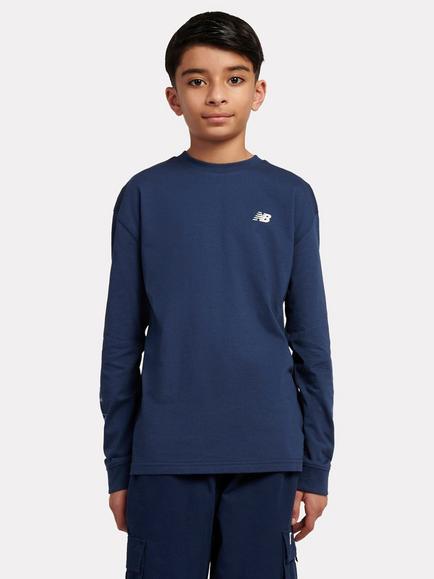 New Balance Kids' Athletics Graphic Long Sleeve T-Shirt, Nb Navy, Nb Navy