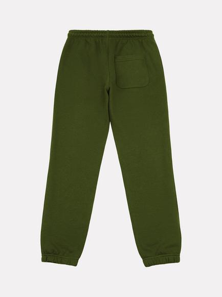 New Balance Kids' Cotton Blend Fleece Drawstring Joggers, Dark Alpine Green - view 2, Dark Alpine Green