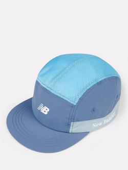 New Balance Kids' Athletics Graphic Contrast 5 Pane Baseball Cap, Shoreline Blue