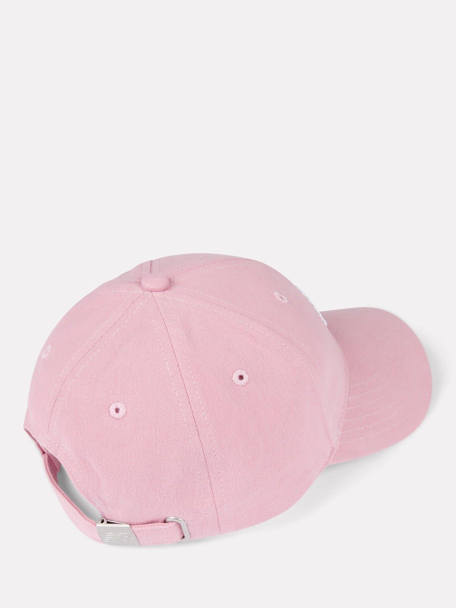 Product image 5 of 6, which shows New Balance Kids' Small Logo Baseball Cap, Pink Taffy, One