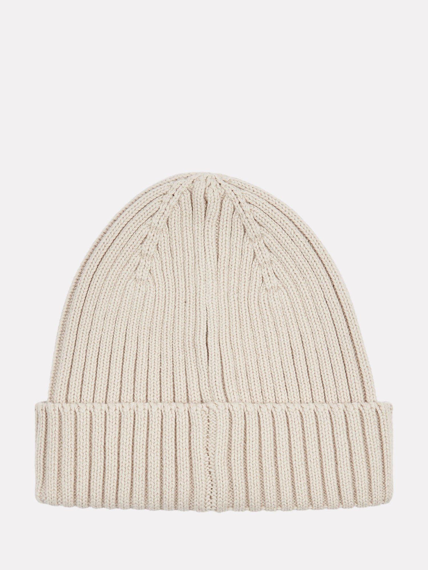 Product image 2 of 3, which shows New Balance Kids' Tab Beanie, Timberwolf, One