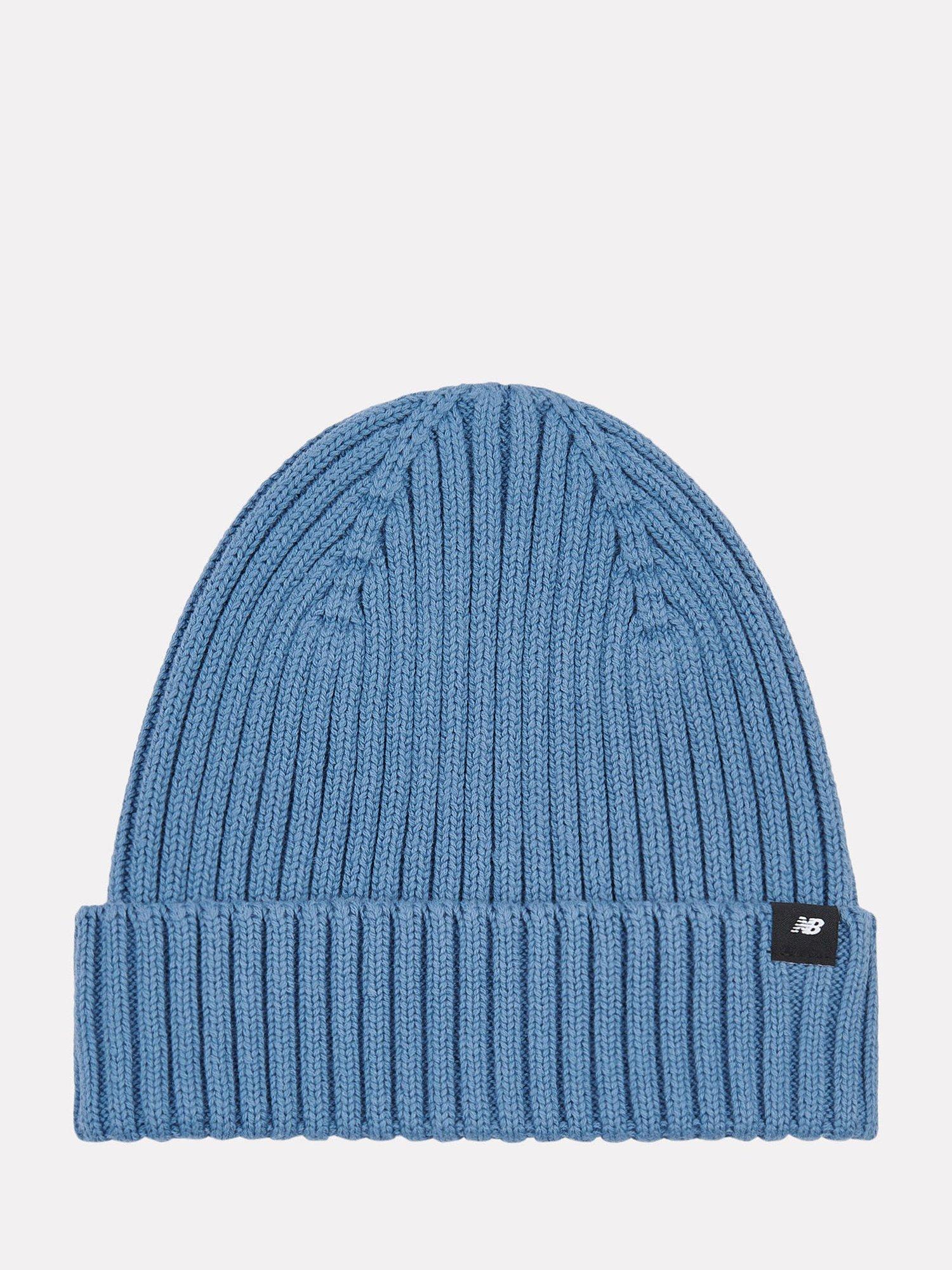 Product image 1 of 6, which shows New Balance Kids' Tab Beanie, Shoreline Blue, One