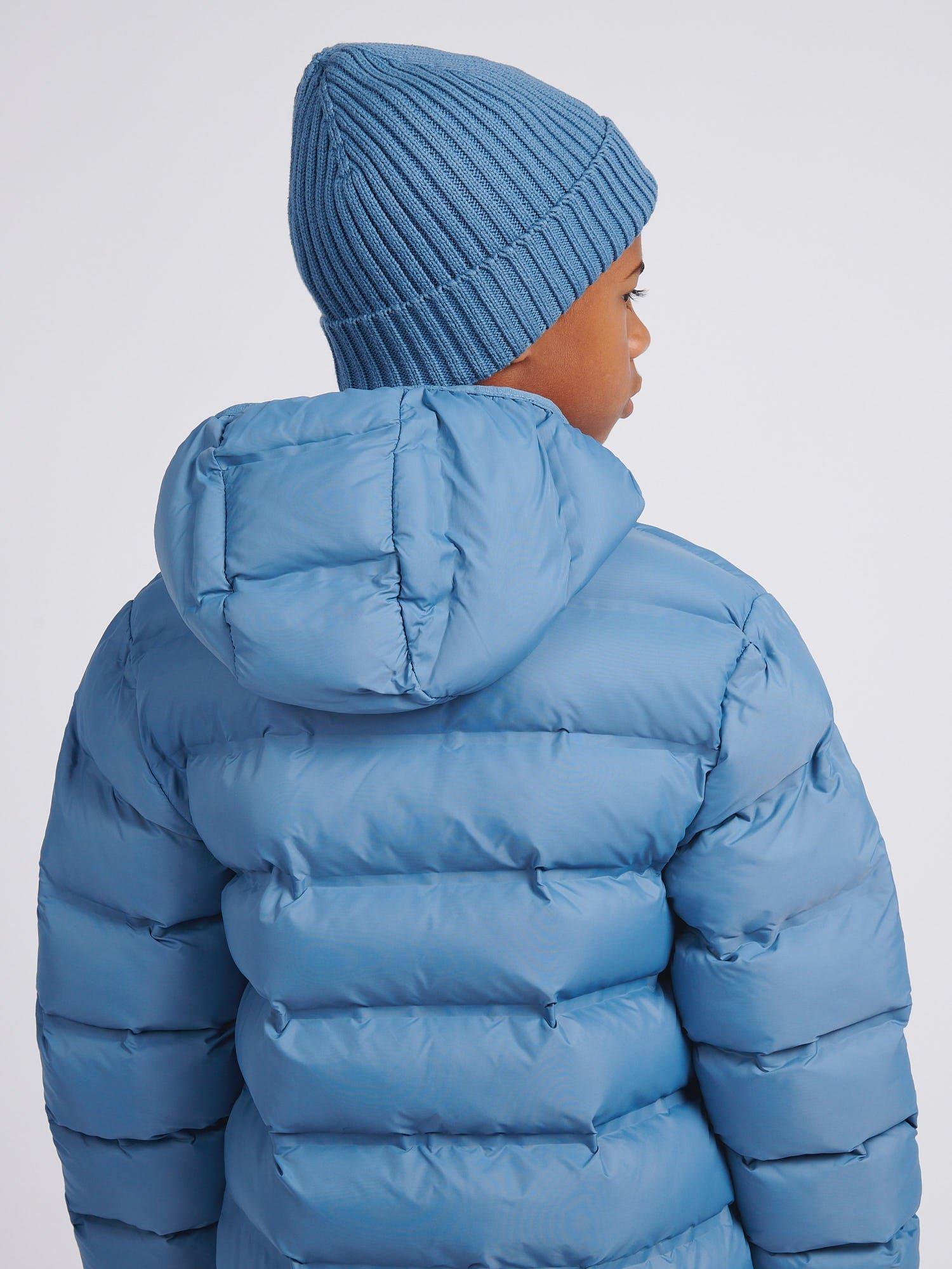 Product image 3 of 6, which shows New Balance Kids' Tab Beanie, Shoreline Blue, One