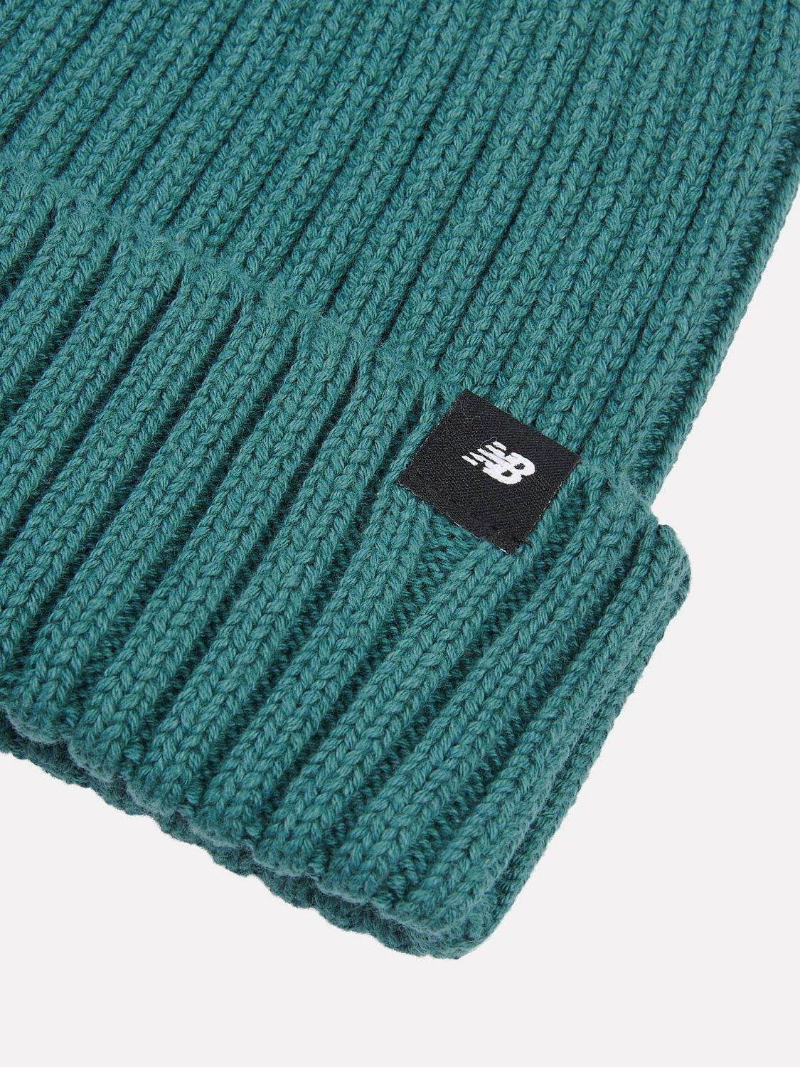 Product image 5 of 5, which shows New Balance Kids' Tab Beanie, New Spruce, One