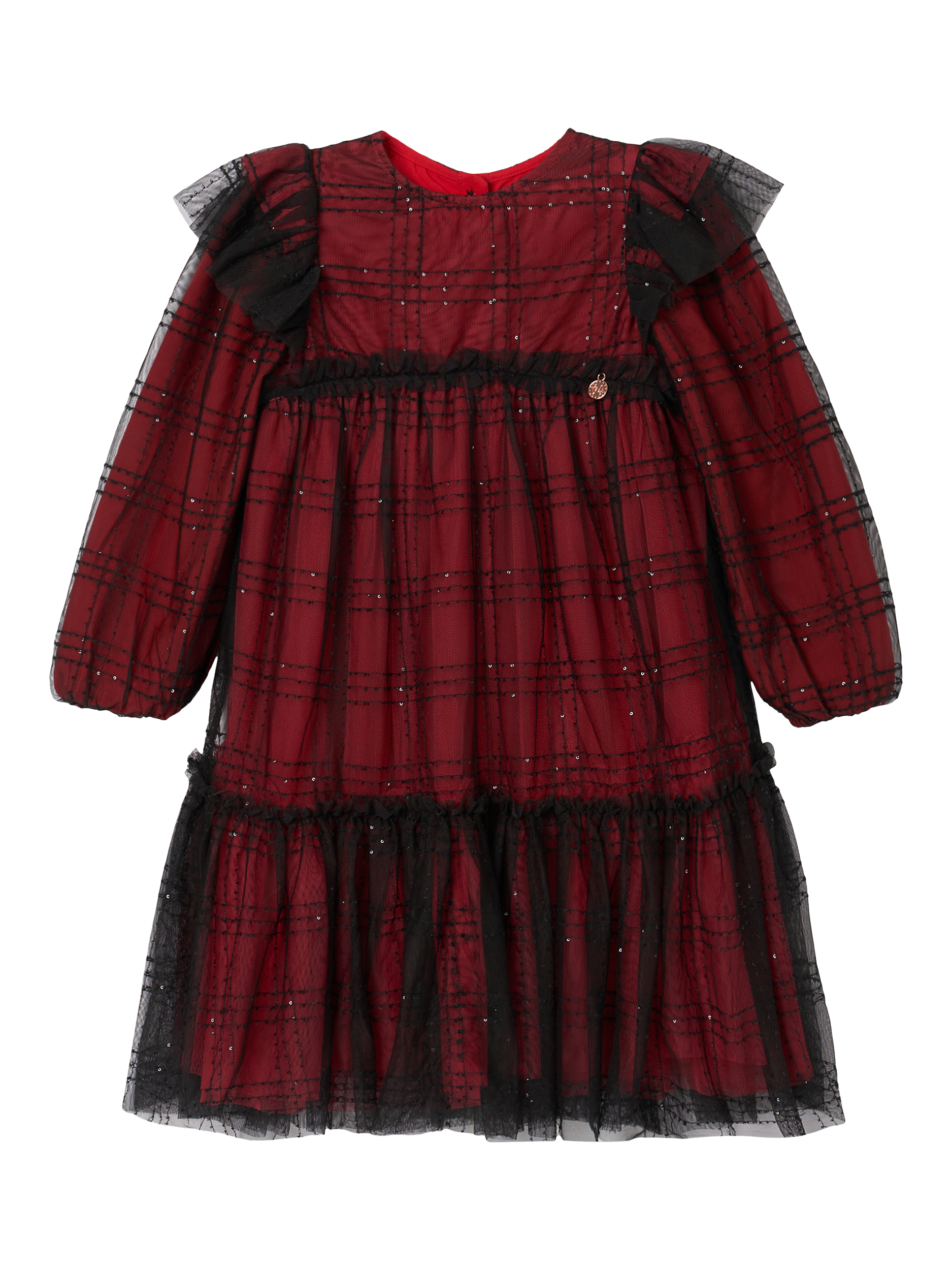 strapless open back dress Red Plaid Shirtwaist Yanis Dress  Modern Millie