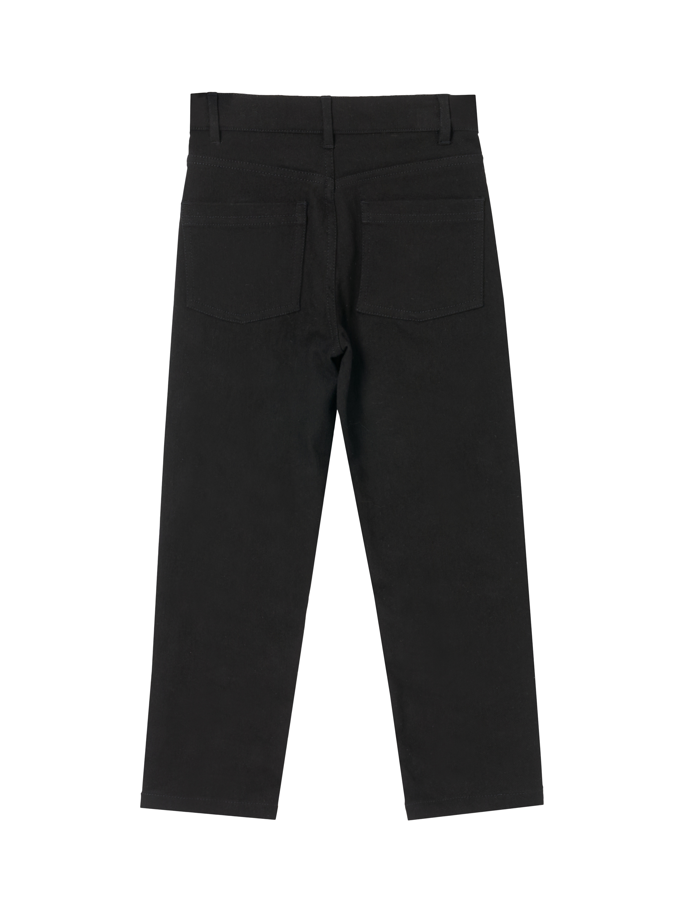 Product image 7 of 8, which shows Angel & Rocket Kids' Beaded Jeans, Black, 6 years