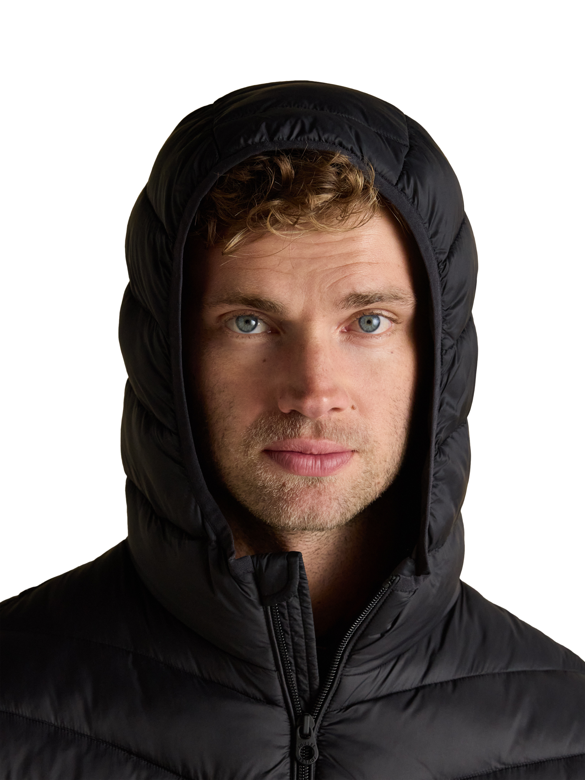 Product image 3 of 9, which shows Joules Padded Puffer Jacket, Black, L