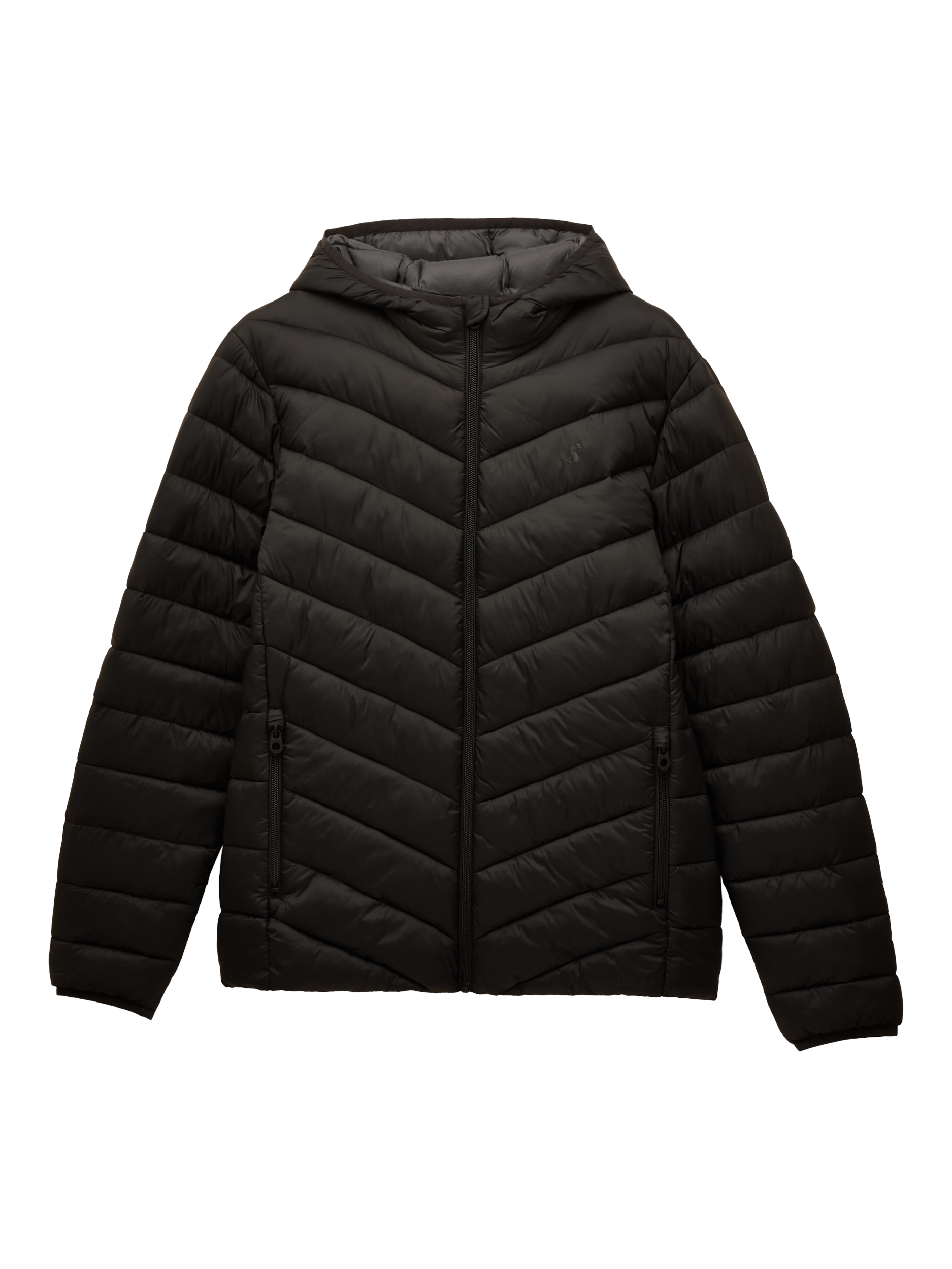 Product image 8 of 9, which shows Joules Padded Puffer Jacket, Black, L