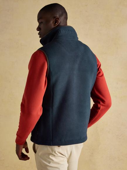 Joules Fleece Gilet, Navy, Navy