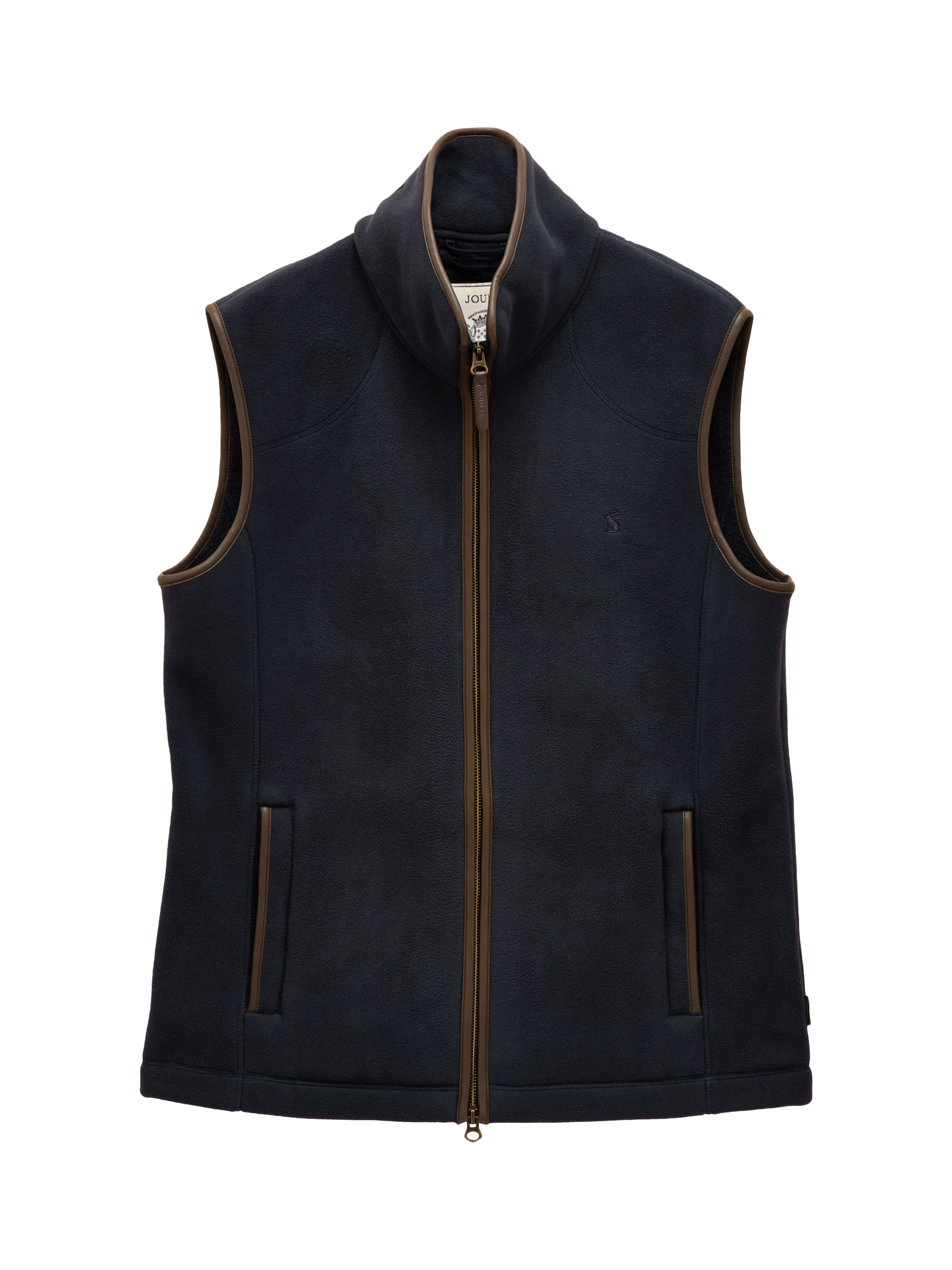 Product image 10 of 10, which shows Joules Fleece Gilet, Navy, S