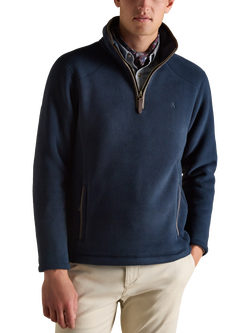 Joules Heritage Quarter-Zip Fleece, Navy