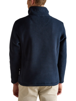 Joules Heritage Quarter-Zip Fleece - view 2, Navy
