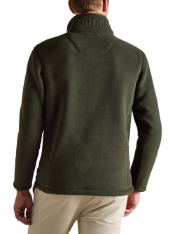 Joules Heritage Quarter-Zip Fleece - view 2, Green