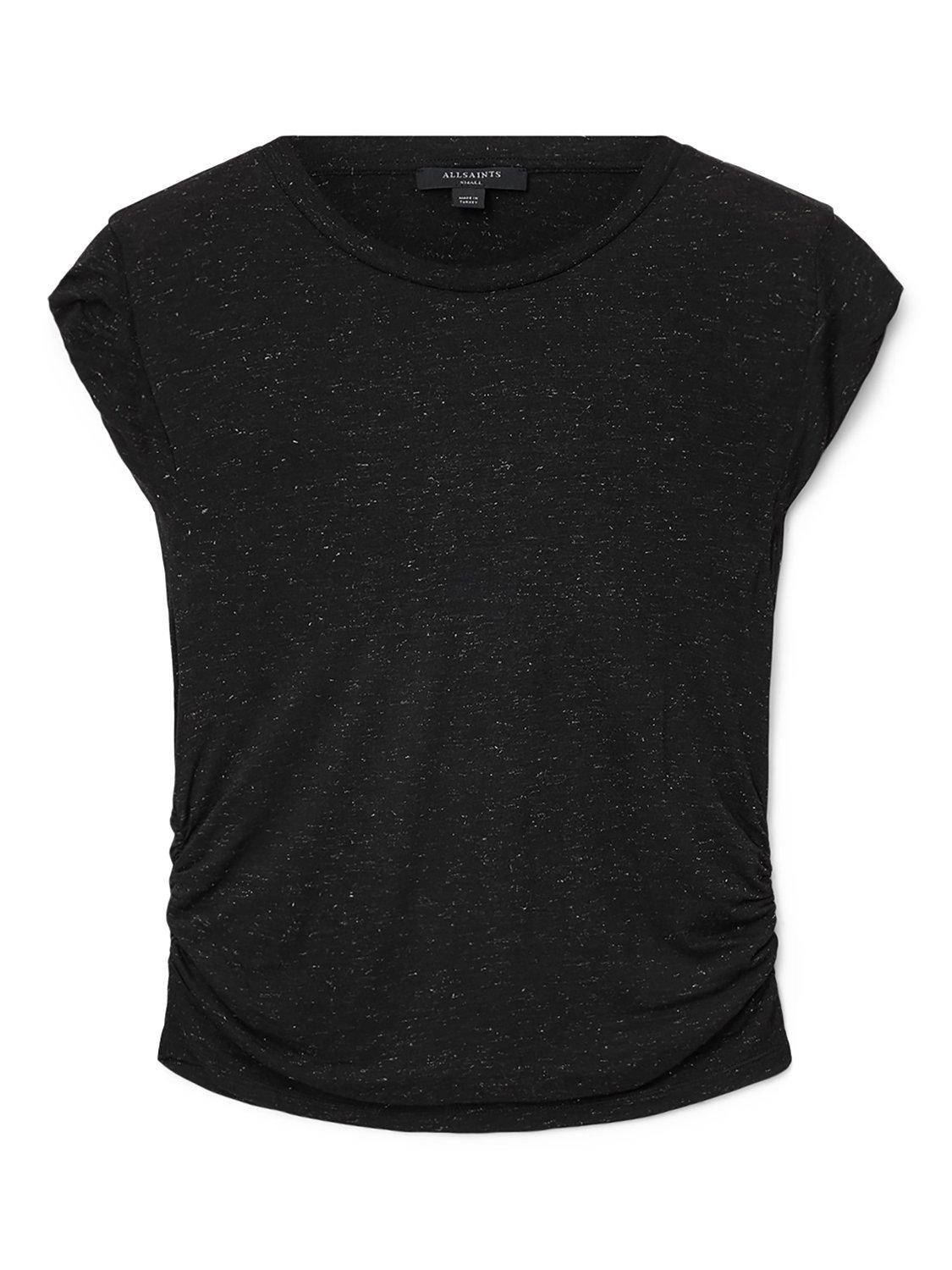 Product image 3 of 8, which shows AllSaints West Shimmer Tank Top, Black, L