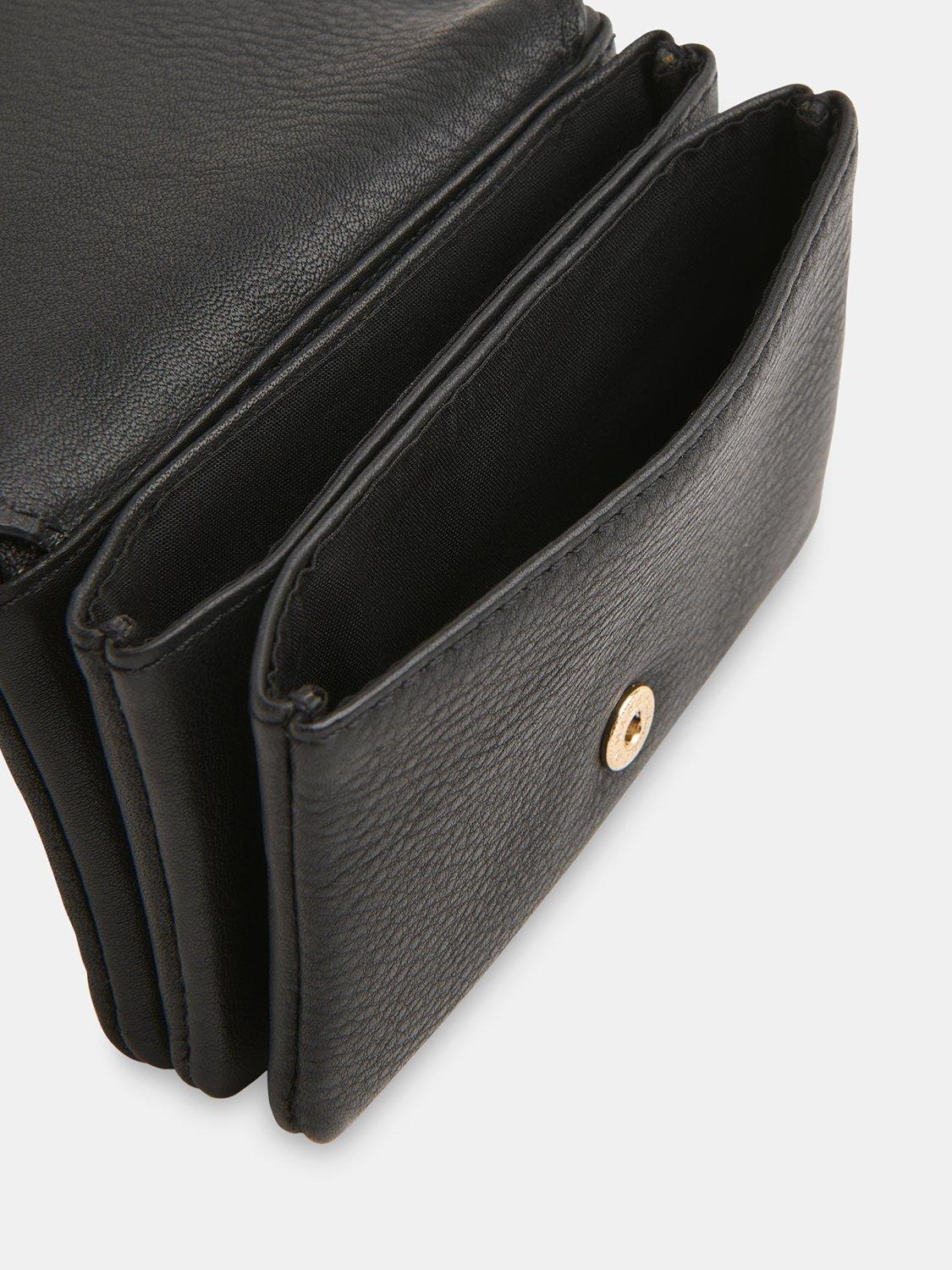 Product image 3 of 4, which shows Whistles Eli Triple Pouch Leather Compact Purse, Multi, One Size