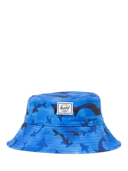 Herschel Supply Co. Kids' Cotton Bucket Hat, Sharks, Sharks
