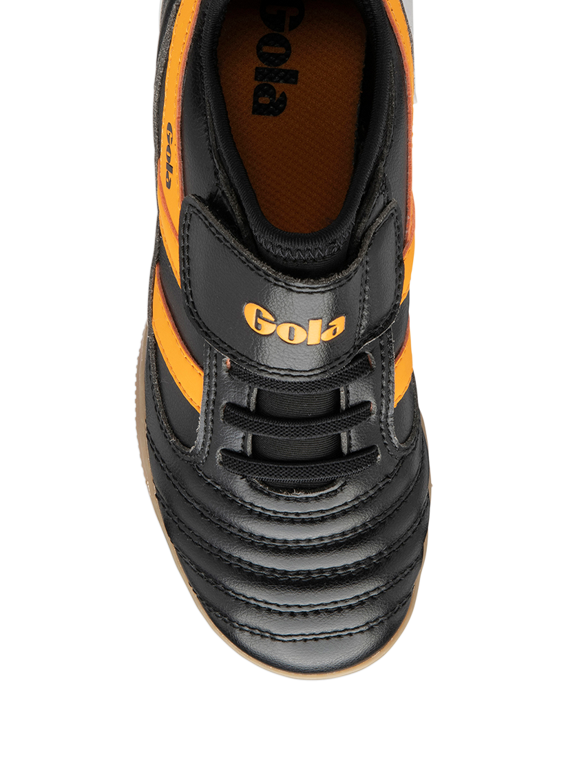 Product image 5 of 6, which shows Galo Kids' Ceptor TX Quilted Trainers, Black/Yellow, 8 Jnr