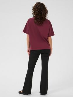 KAFFE KAtomina Relaxed Fit T-Shirt - view 2, Windsor Wine