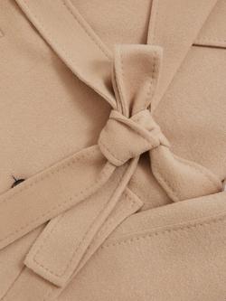 Reiss Rene Blind Seam Wool Rich Coat - view 2, Neutral