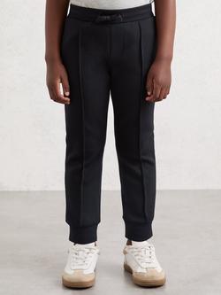 Reiss Kids' Premier Tapered Drawstring Joggers, Navy Blue