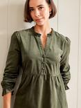 Aspiga Liv Corduroy Midi Dress, Khaki
