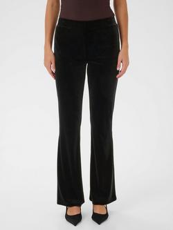 KAFFE Kelly Flared Leggings, Black Deep, Black Deep