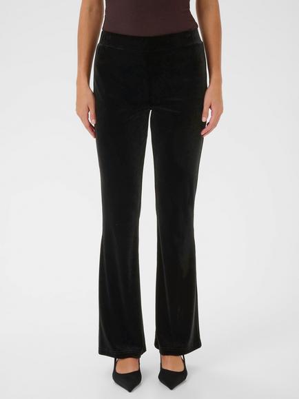 KAFFE Kelly Flared Leggings, Black Deep, Black Deep