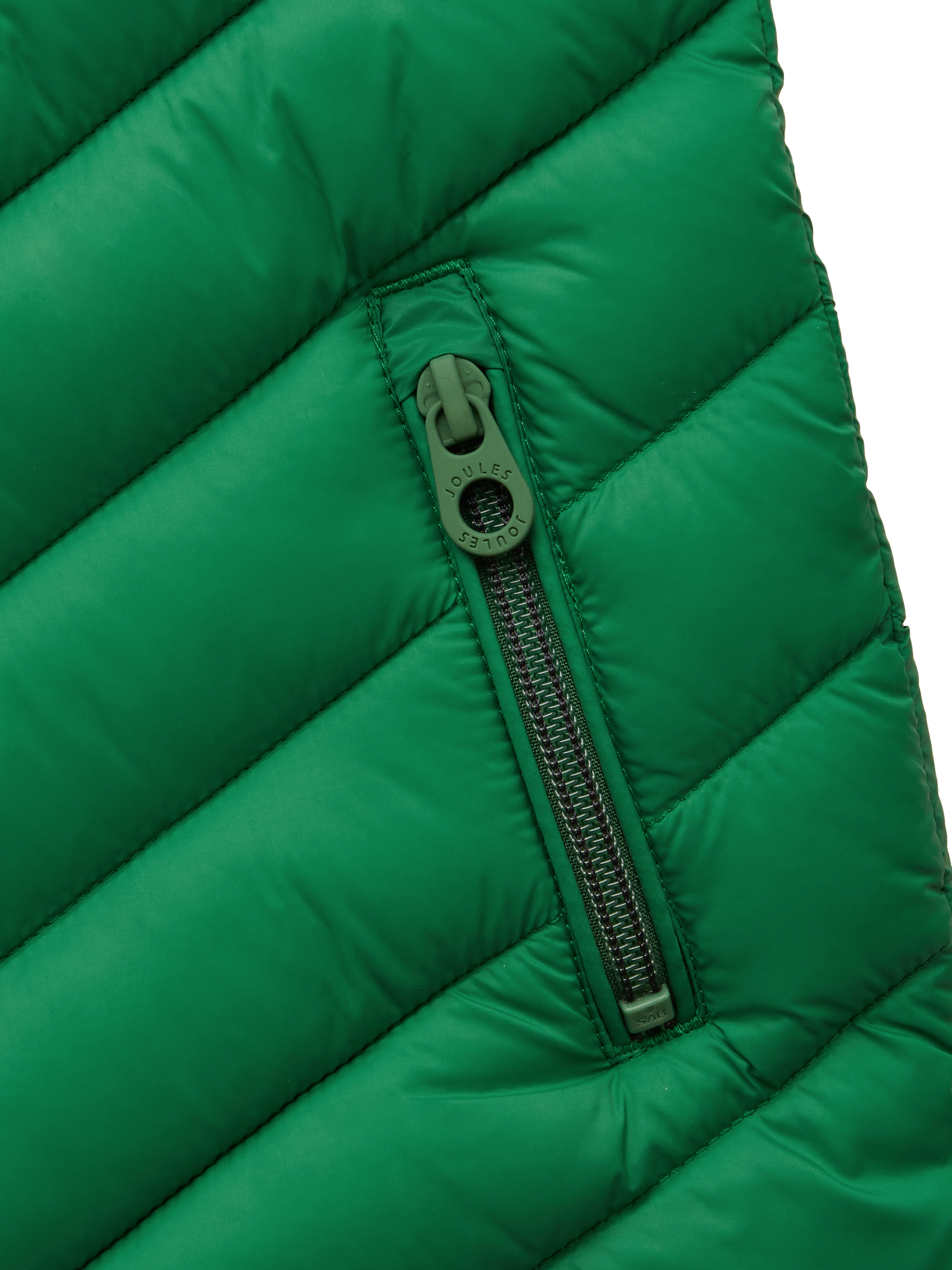 Product image 3 of 4, which shows Joules Kids' Crofton Colour Block Gilet, Multi, 1-2 years