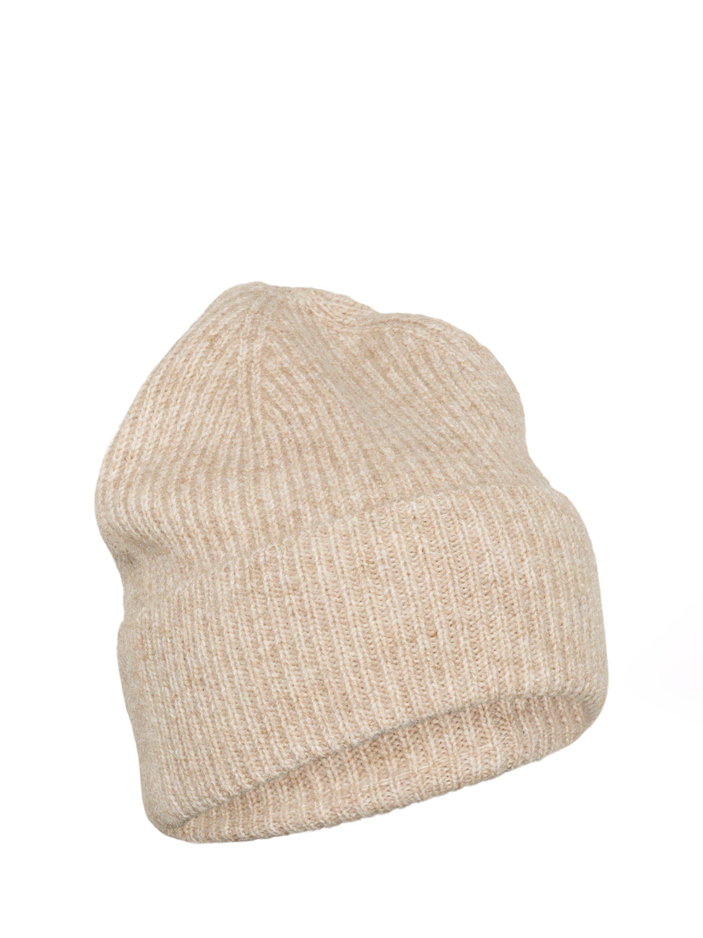 Product image 3 of 4, which shows KAFFE Icelyn Durable Blend Beanie , Moonlight Melange, One Size